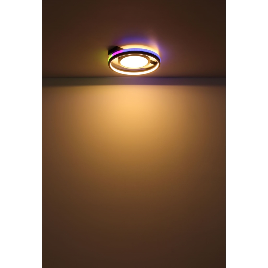 Globo - LED RGBW Himmennettävä kattovalo LED/40W/230V 3000-6500K + kauko-ohjaus