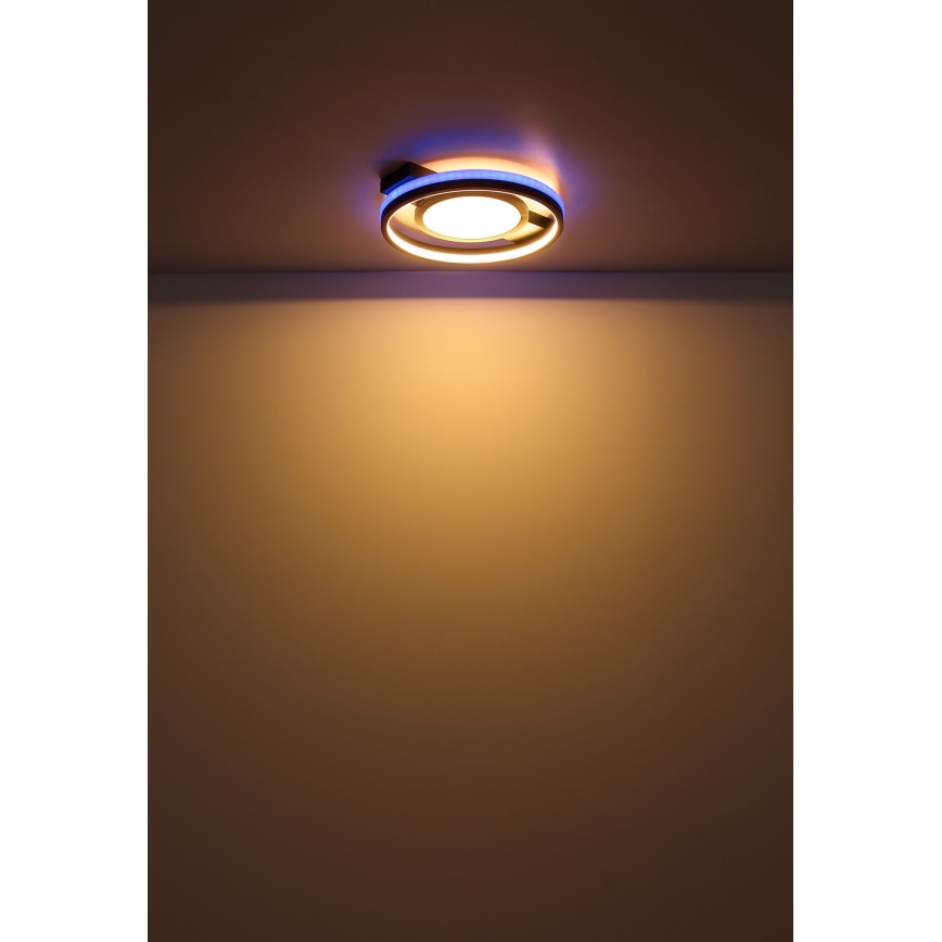 Globo - LED RGBW Himmennettävä kattovalo LED/40W/230V 3000-6500K + kauko-ohjaus