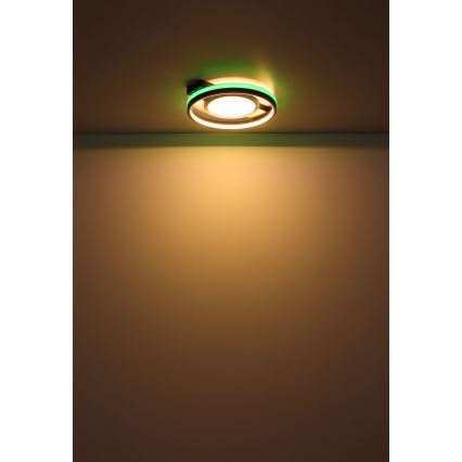 Globo - LED RGBW Himmennettävä kattovalo LED/40W/230V 3000-6500K + kauko-ohjaus
