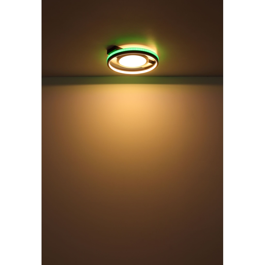 Globo - LED RGBW Himmennettävä kattovalo LED/40W/230V 3000-6500K + kauko-ohjaus