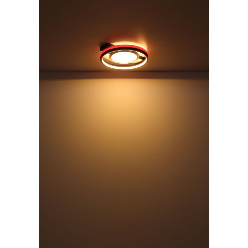 Globo - LED RGBW Himmennettävä kattovalo LED/40W/230V 3000-6500K + kauko-ohjaus
