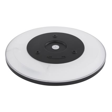 Globo - Himmennettävä kylpyhuoneen LED-kattovalaisin LED/18W/230V halkaisija 29,4 cm IP44 musta