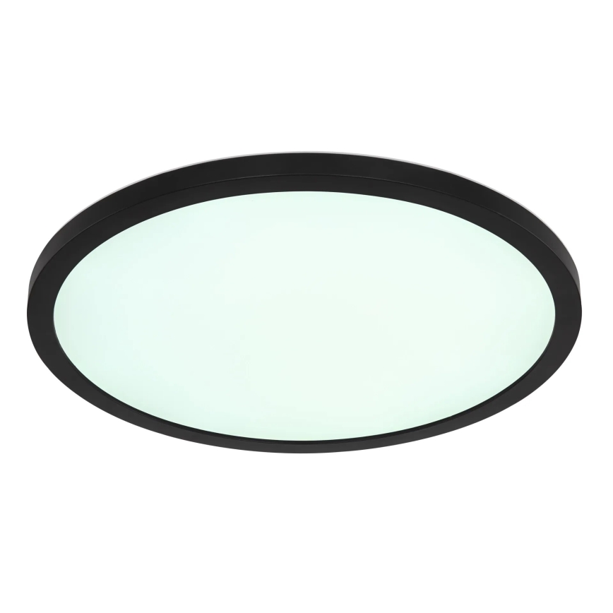 Globo - LED RGB Himmennettävä kylpyhuoneen kattovalaisin LED/18W/230V 3000-6000K + kauko-ohjaus IP44 musta