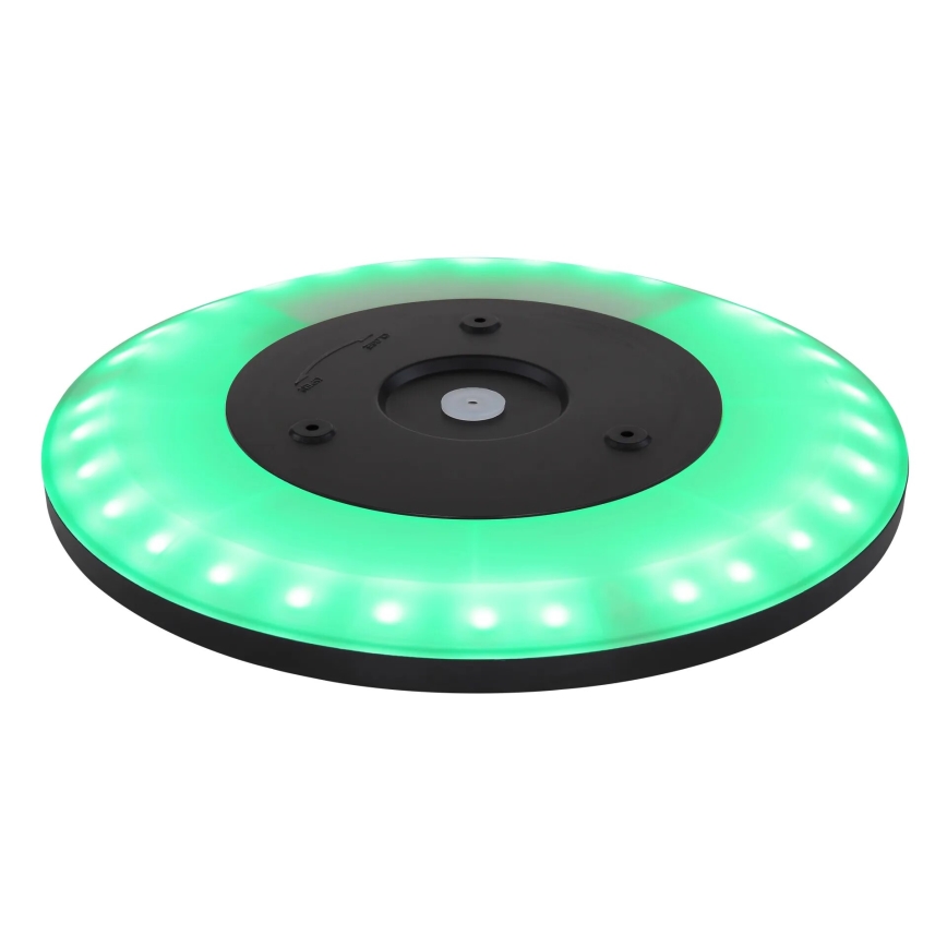 Globo - LED RGB Himmennettävä kylpyhuoneen kattovalaisin LED/18W/230V 3000-6000K + kauko-ohjaus IP44 musta