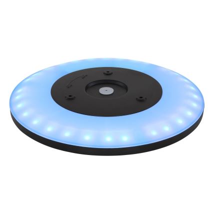 Globo - LED RGB Himmennettävä kylpyhuoneen kattovalaisin LED/18W/230V 3000-6000K + kauko-ohjaus IP44 musta
