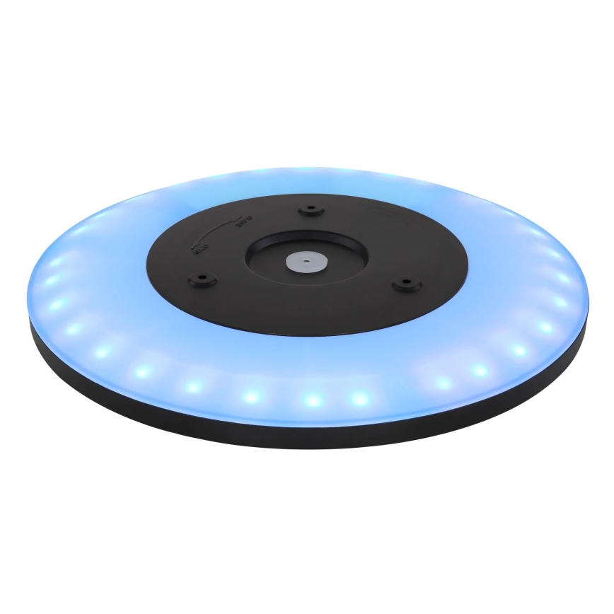 Globo - LED RGB Himmennettävä kylpyhuoneen kattovalaisin LED/18W/230V 3000-6000K + kauko-ohjaus IP44 musta