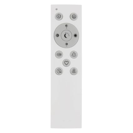 Globo - LED RGB Himmennettävä kylpyhuoneen kattovalaisin LED/18W/230V 3000-6000K + kauko-ohjaus IP44 musta