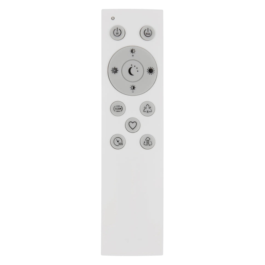 Globo - LED RGB Himmennettävä kylpyhuoneen kattovalaisin LED/18W/230V 3000-6000K + kauko-ohjaus IP44 musta