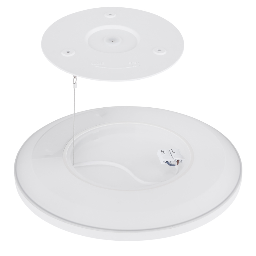 Globo - Himmennettävä kylpyhuoneen LED-kattovalaisin LED/18W/230V halkaisija 29,4 cm IP44 valkoinen