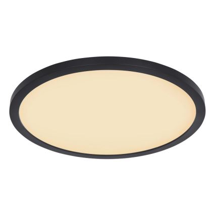 Globo - Himmennettävä kylpyhuoneen LED-kattovalaisin LED/24W/230V halkaisija 42 cm IP44 musta