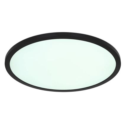 Globo - LED RGB Himmennettävä kylpyhuoneen kattovalaisin LED/21W/230V 3000-6000K + kauko-ohjaus IP44 musta