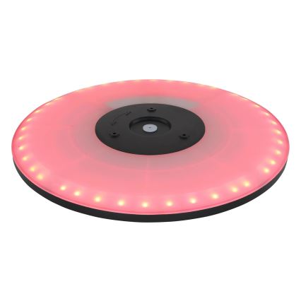 Globo - LED RGB Himmennettävä kylpyhuoneen kattovalaisin LED/21W/230V 3000-6000K + kauko-ohjaus IP44 musta