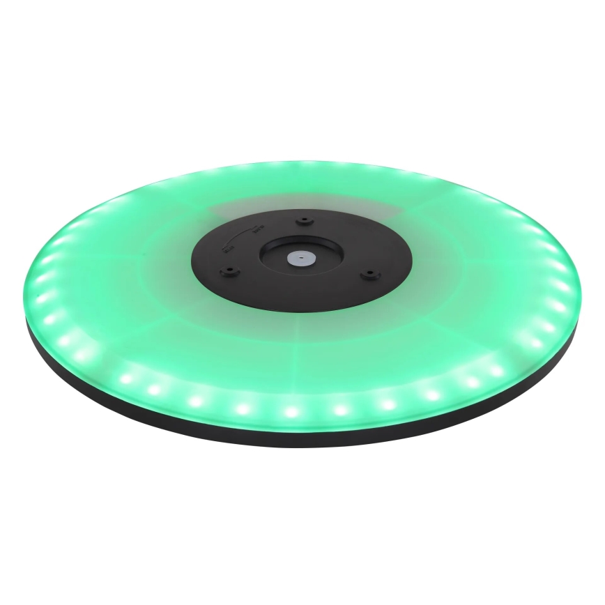 Globo - LED RGB Himmennettävä kylpyhuoneen kattovalaisin LED/21W/230V 3000-6000K + kauko-ohjaus IP44 musta