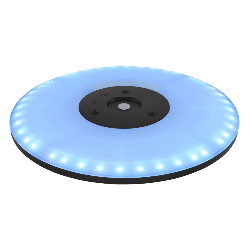 Globo - LED RGB Himmennettävä kylpyhuoneen kattovalaisin LED/21W/230V 3000-6000K + kauko-ohjaus IP44 musta