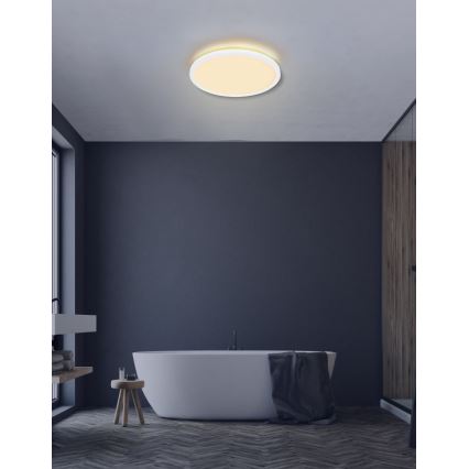 Globo - Himmennettävä kylpyhuoneen LED-kattovalaisin LED/24W/230V halkaisija 42 cm IP44 valkoinen