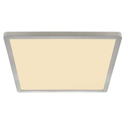 Globo - Himmennettävä kylpyhuoneen LED-kattovalaisin LED/18W/230V 29,4x29,4 cm IP44 mattakromi