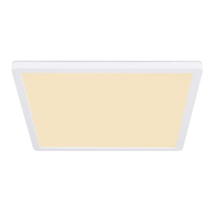 Globo - Himmennettävä kylpyhuoneen LED-kattovalaisin LED/18W/230V 29,4x29,4 cm IP44 valkoinen