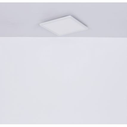 Globo - Himmennettävä kylpyhuoneen LED-kattovalaisin LED/18W/230V 29,4x29,4 cm IP44 valkoinen