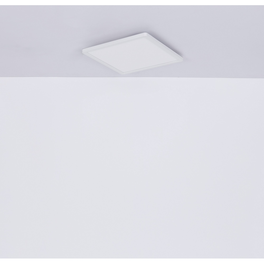 Globo - Himmennettävä kylpyhuoneen LED-kattovalaisin LED/18W/230V 29,4x29,4 cm IP44 valkoinen