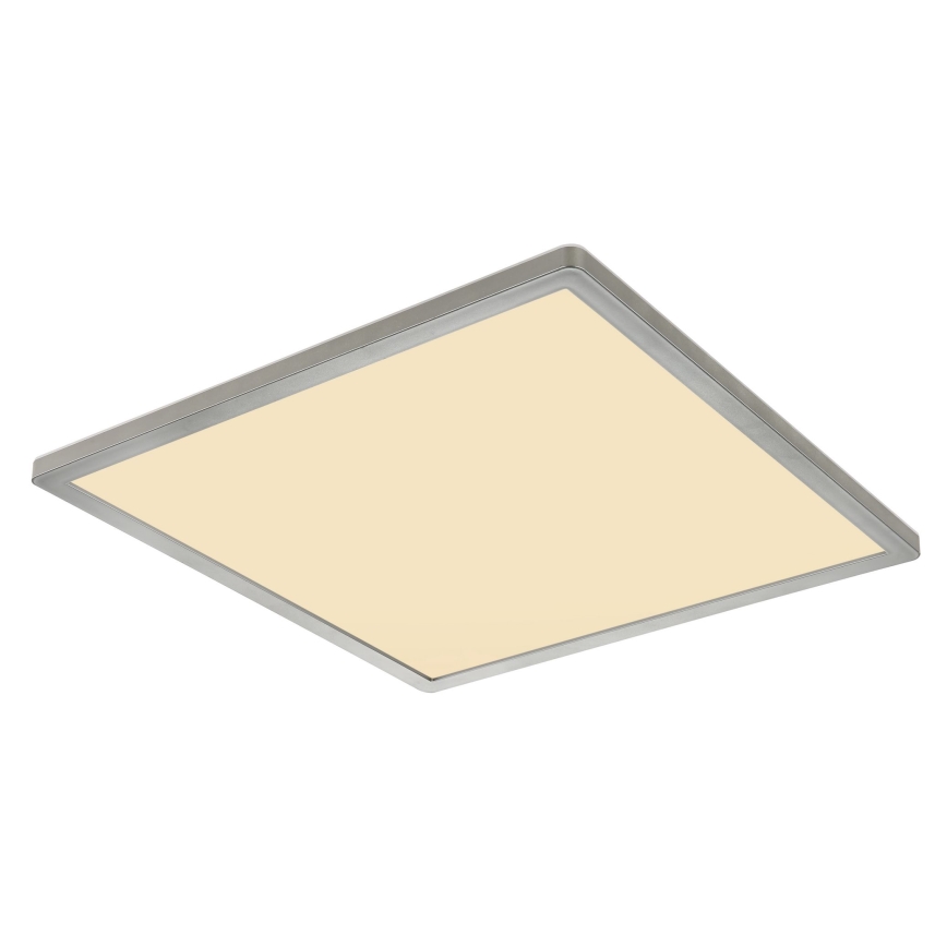 Globo - Himmennettävä kylpyhuoneen LED-kattovalaisin LED/24W/230V 42x42 cm IP44 mattakromi