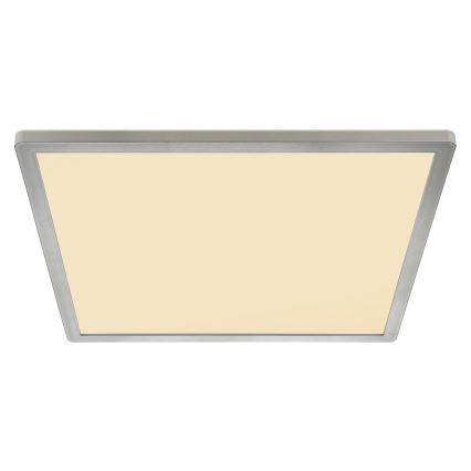 Globo - Himmennettävä kylpyhuoneen LED-kattovalaisin LED/24W/230V 42x42 cm IP44 mattakromi