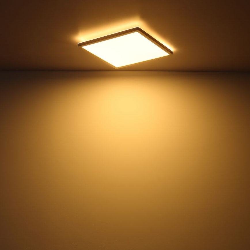 Globo - Himmennettävä kylpyhuoneen LED-kattovalaisin LED/24W/230V 42x42 cm IP44 valkoinen