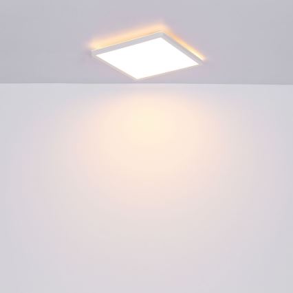 Globo - Himmennettävä kylpyhuoneen LED-kattovalaisin LED/24W/230V 42x42 cm IP44 valkoinen