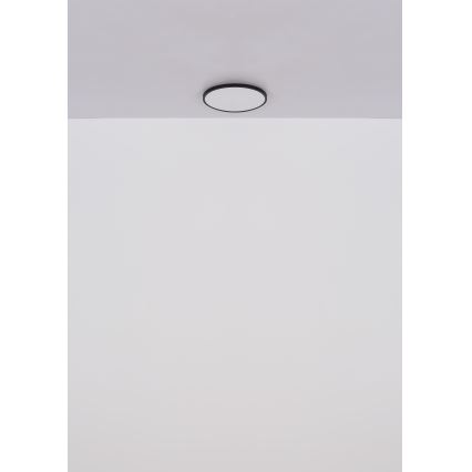 Globo - LED-kattovalaisin LED/15W/230V 4000K halkaisija 23 cm musta
