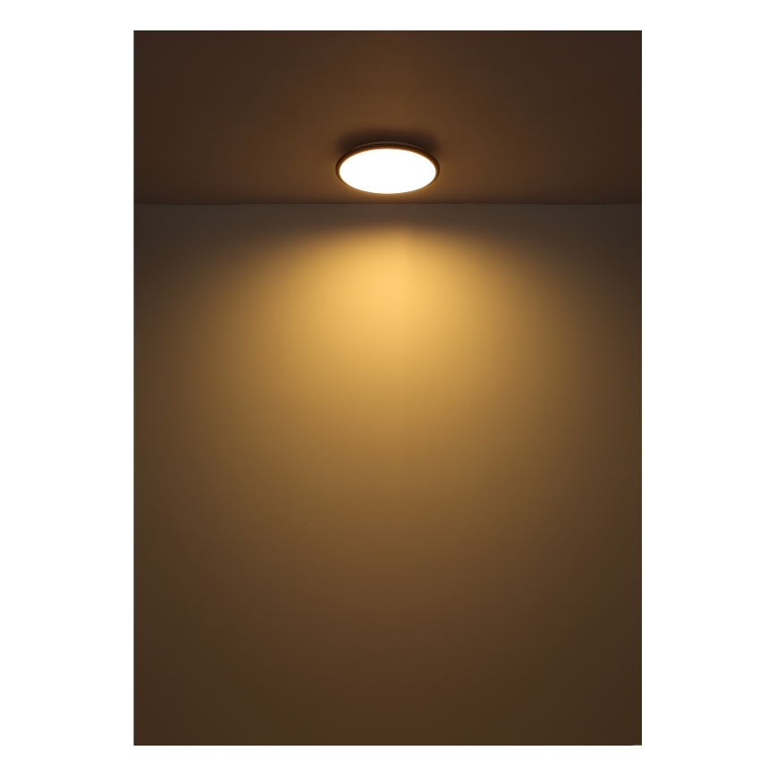 Globo - LED-kattovalaisin LED/18W/230V 3000K halkaisija 35 cm musta