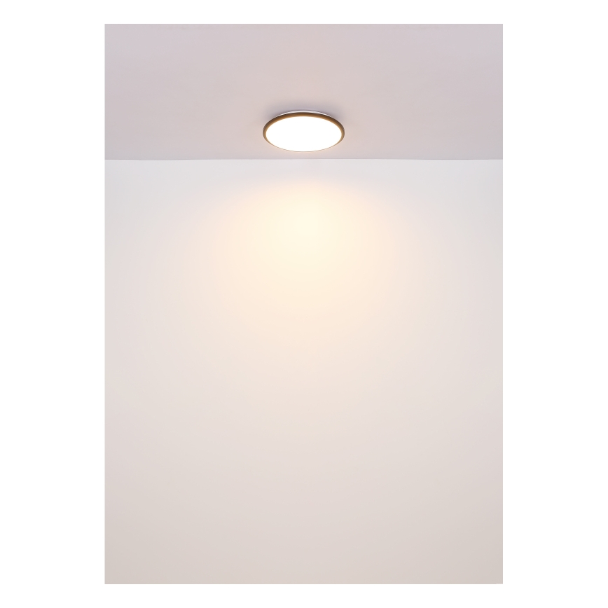Globo - LED-kattovalaisin LED/18W/230V 3000K halkaisija 35 cm musta