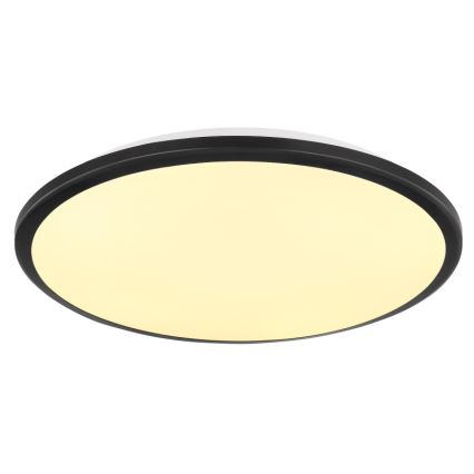 Globo - LED-kattovalaisin LED/18W/230V 3000K halkaisija 35 cm musta