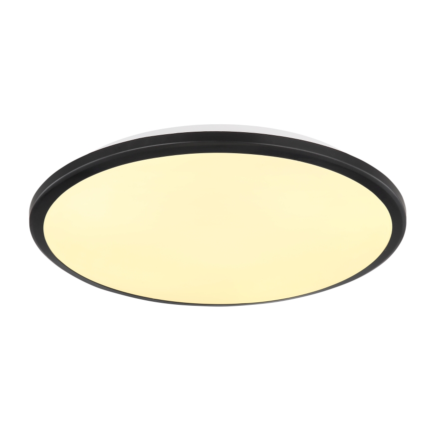 Globo - LED-kattovalaisin LED/18W/230V 3000K halkaisija 35 cm musta