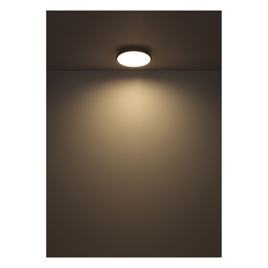 Globo - LED-kattovalaisin LED/18W/230V 4000K halkaisija 35 cm musta