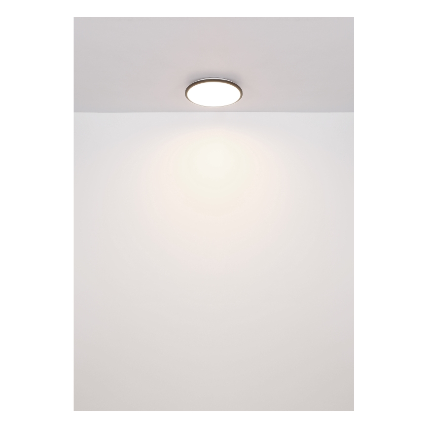 Globo - LED-kattovalaisin LED/18W/230V 4000K halkaisija 35 cm musta