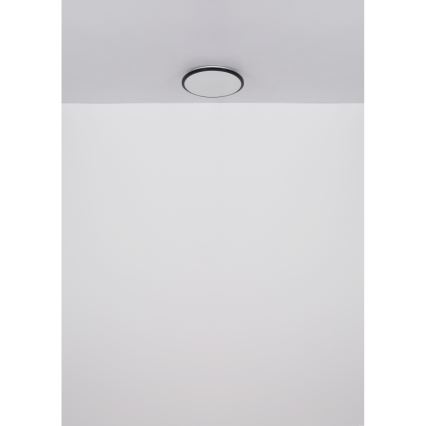 Globo - LED-kattovalaisin LED/18W/230V 4000K halkaisija 35 cm musta