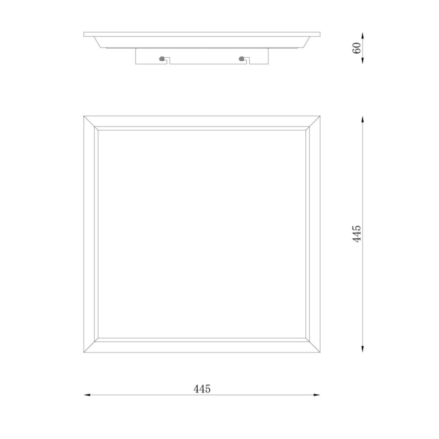 Globo - LED-kattovalaisin LED/24W/230V