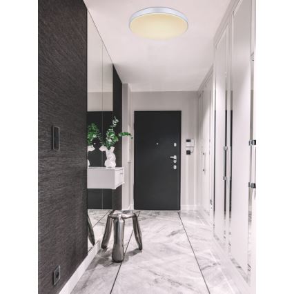 Globo - Himmennettävä LED-kattovalaisin LED/18W/230V 2700-6500K + kauko-ohjaus
