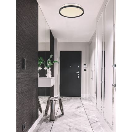 Globo - Himmennettävä LED-kattovalaisin LED/18W/230V + kauko-ohjaus