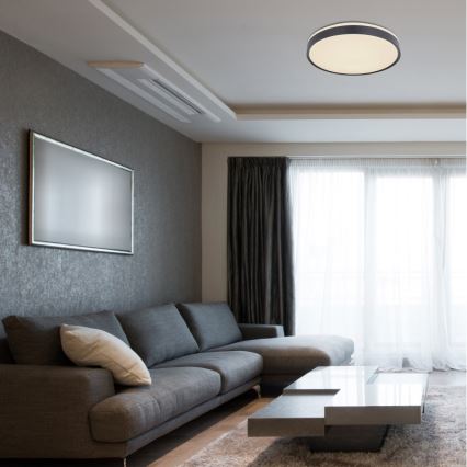Globo - Himmennettävä LED-kattovalaisin LED/24W/230V + kauko-ohjaus