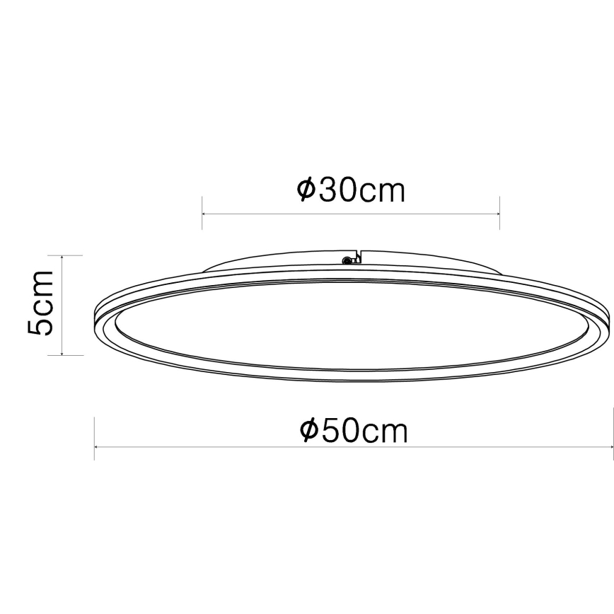 Globo - LED-kattovalaisin LED/58W/230V halkaisija 50 cm