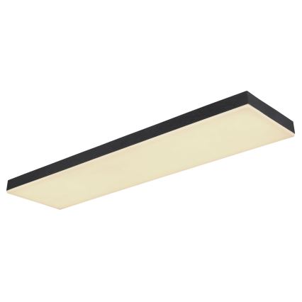 Globo - Himmennettävä LED-kattovalaisin LED/24W/230V 2700-6500K musta + kauko-ohjaus
