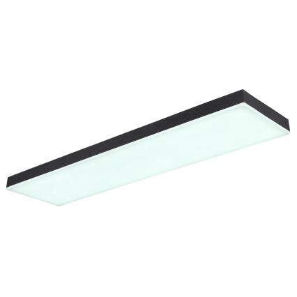 Globo - Himmennettävä LED-kattovalaisin LED/24W/230V 2700-6500K musta + kauko-ohjaus