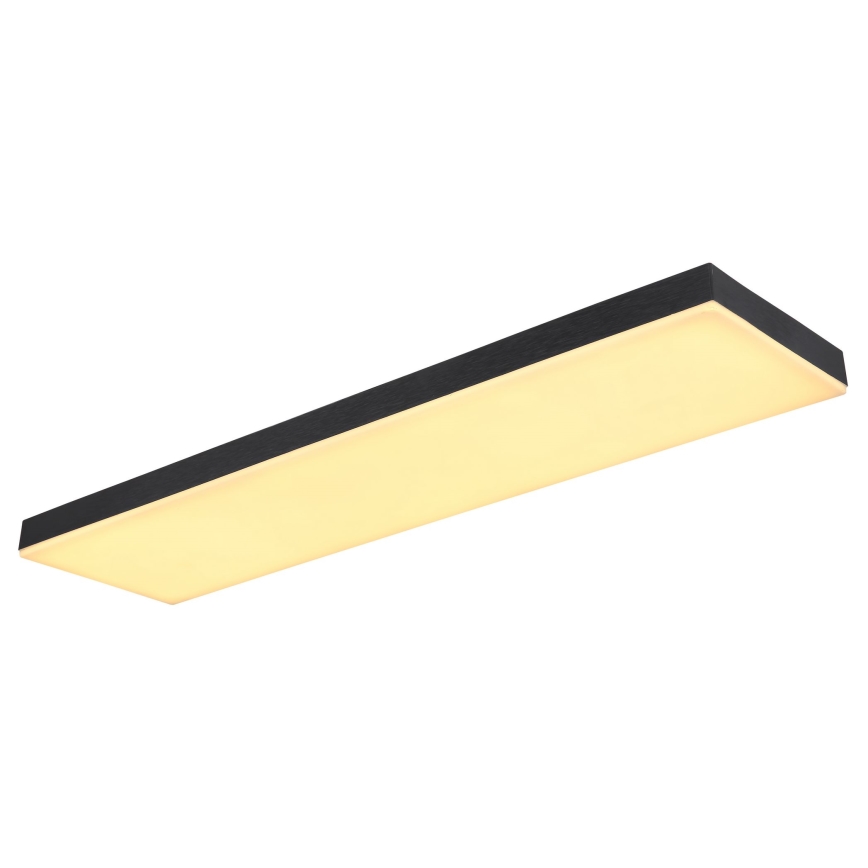 Globo - Himmennettävä LED-kattovalaisin LED/24W/230V 2700-6500K musta + kauko-ohjaus