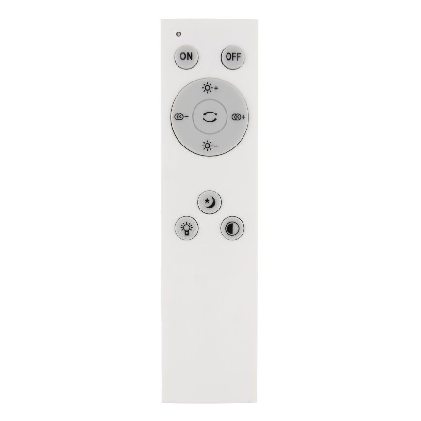 Globo - Himmennettävä LED-kattovalaisin LED/24W/230V 2700-6500K musta + kauko-ohjaus
