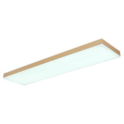 Globo - Himmennettävä LED-kattovalaisin LED/24W/230V 2700-6500K kulta + kauko-ohjaus