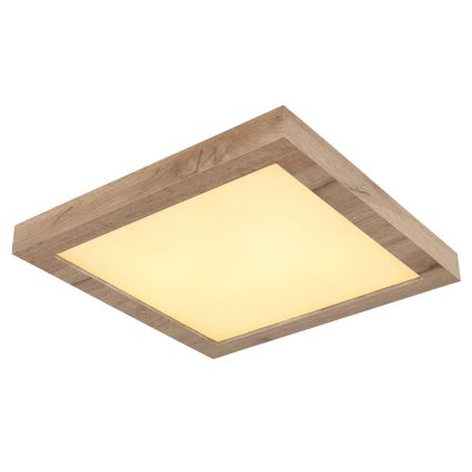 Globo - LED-kattovalaisin LED/16W/230V ruskea