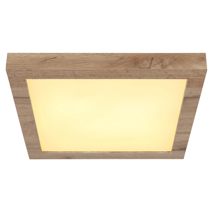 Globo - LED-kattovalaisin LED/16W/230V ruskea