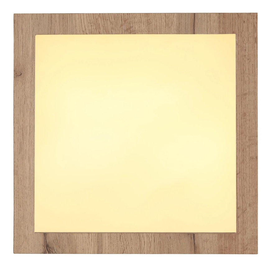 Globo - LED-kattovalaisin LED/16W/230V ruskea