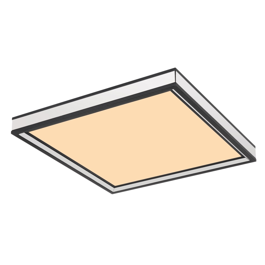 Globo - LED-kattovalaisin LED/12W/230V 30x30 cm musta/valkoinen