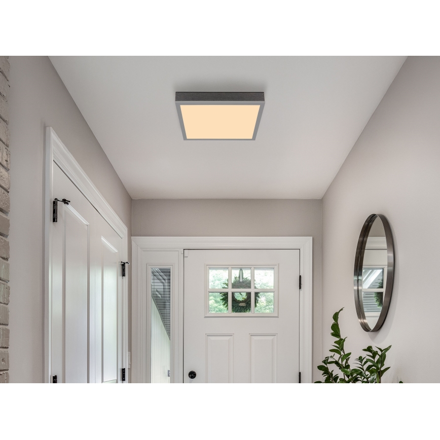 Globo - LED-kattovalaisin LED/12W/230V 3000K 30x30 cm